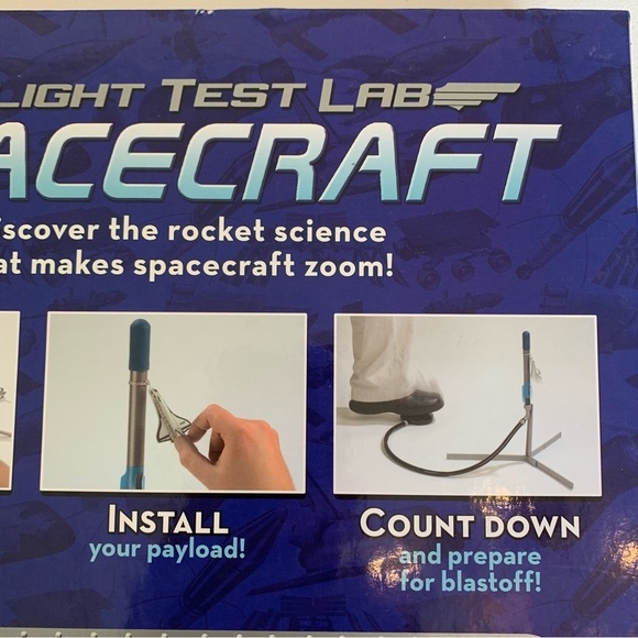 Flight Test Lab Kit SPACECRAFT Build Launch 4 Different Spacecraft NASA Shuttle - Picture 10 of 16